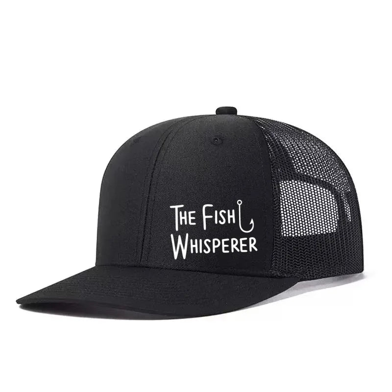 The Fish Whisperer Printed Baseball Cap