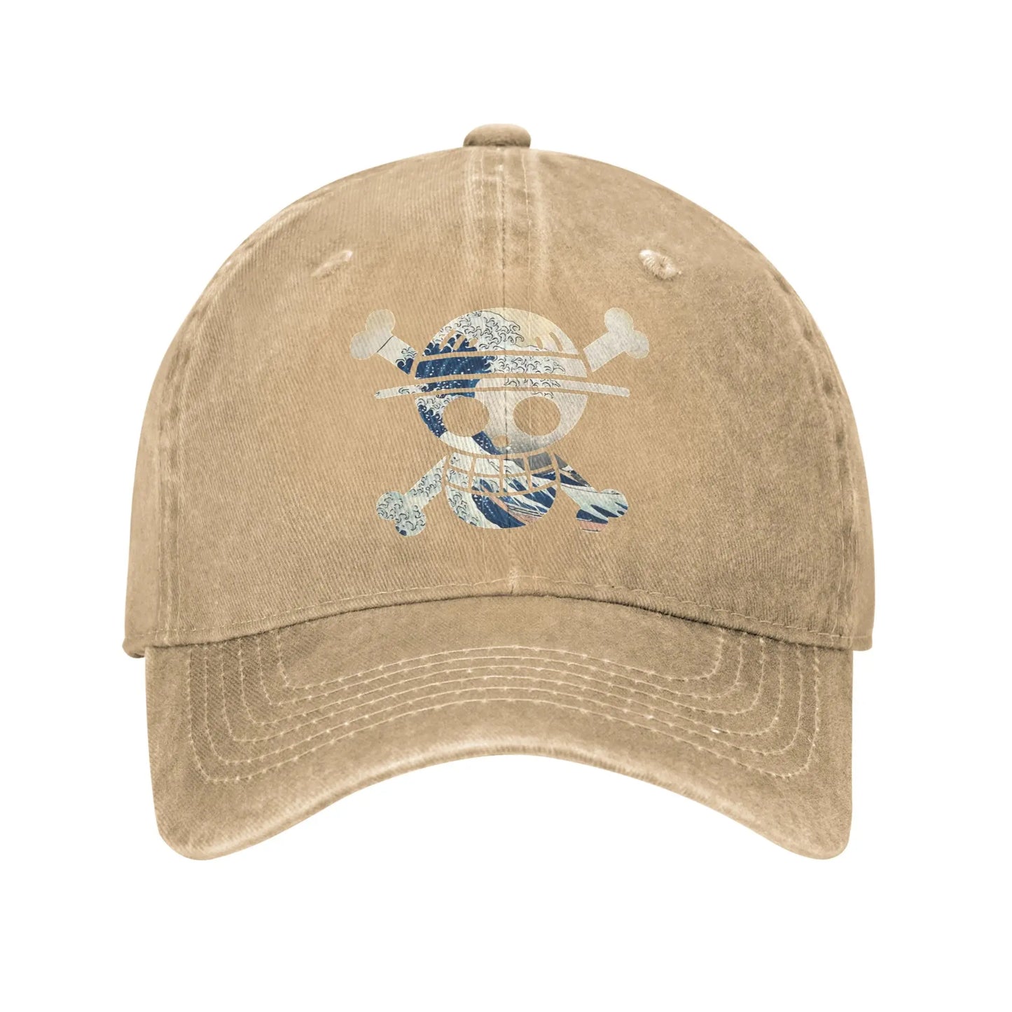 Fashion Ones Pieces Hokusai Baseball Caps Unisex
