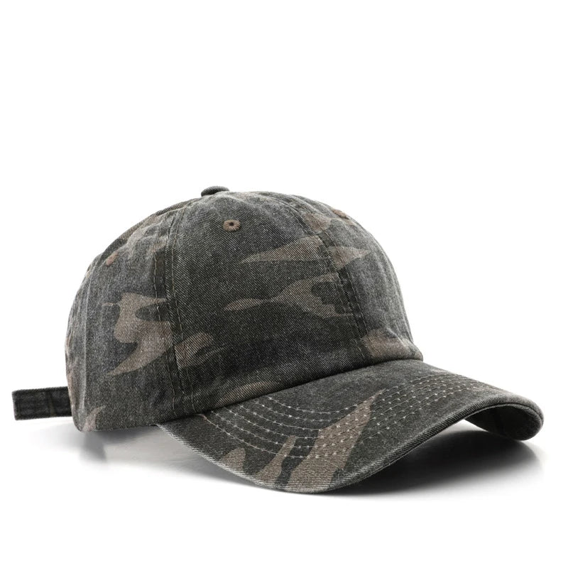 Men's And Women's Multi-Color Camouflage Baseball Caps