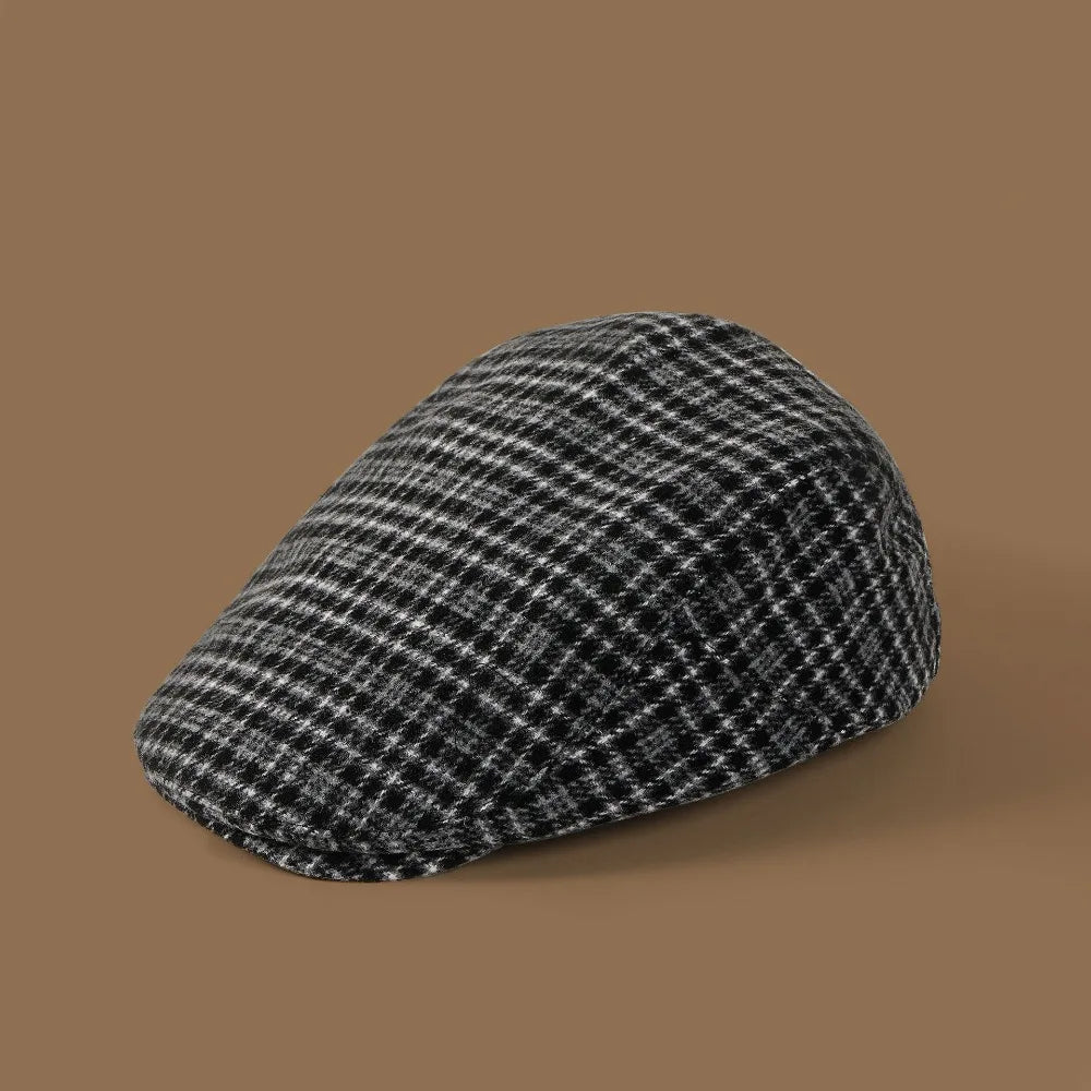 Elegant Vintage Berets Flat Top Japanese Style Newsboy Cap