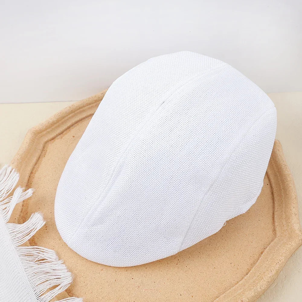 Men Spring And Summer Berets British Style Beret Hat