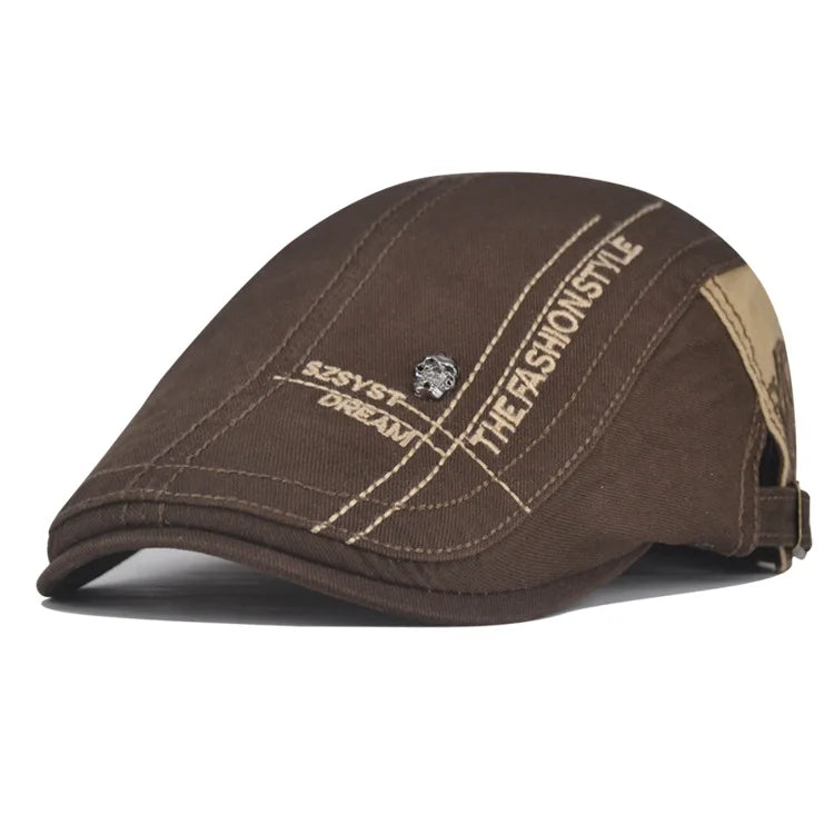 Summer Outdoor Cotton Berets Caps Newsboy Hats