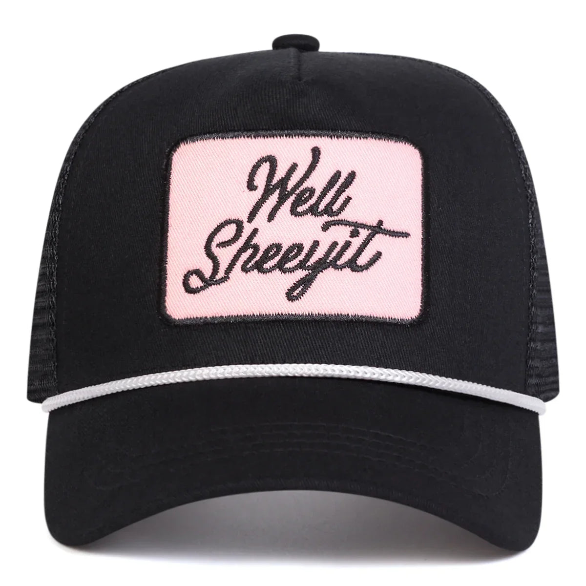 Unisex Well Sheeyit Embroidery Baseball Net Caps Spring and Summer