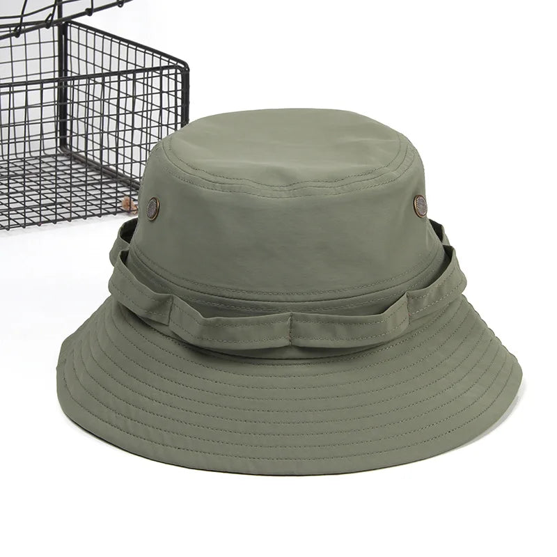 Lady Beach Large Size Panama Hat Big Head Men Sun Cap Plus Size Bucket Hat