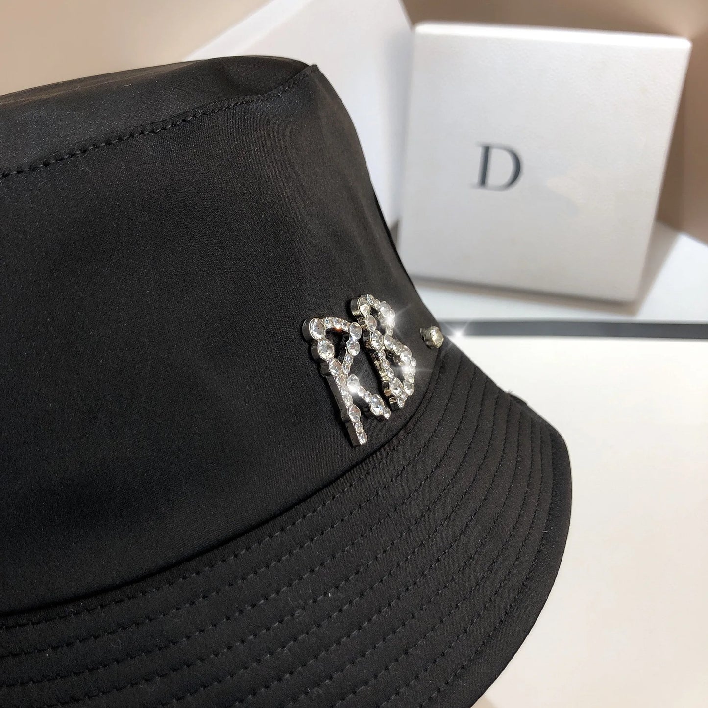 Women's Sunscreen Panama Fisherman Hat Top Flat Bob Beach Basin Cap