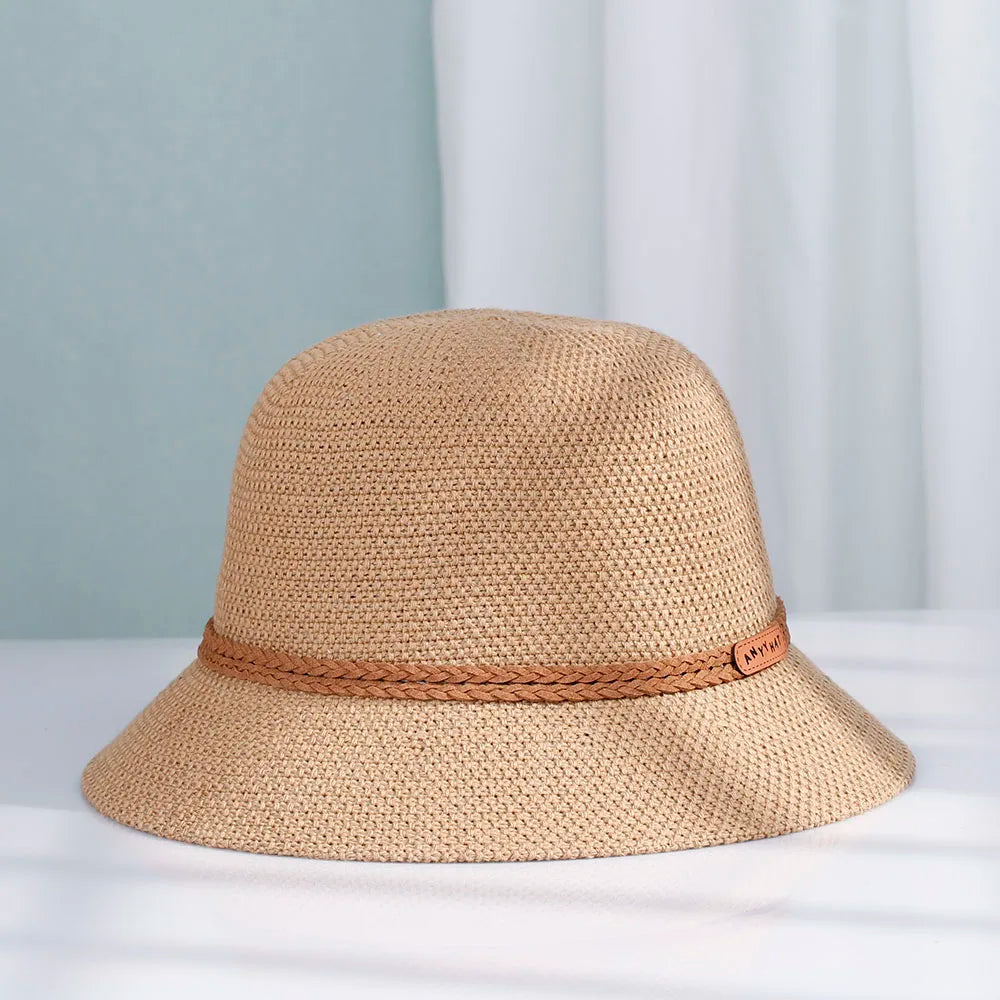 Women Straw Hats Panama UV Protection Sun Visor