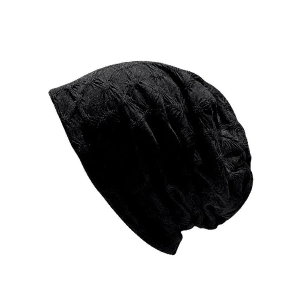 Casual Women Thin Bonnet Cap Slouchy Breathable Beanies Hat