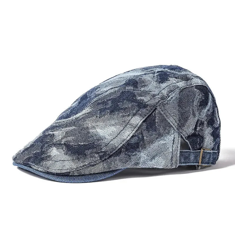 Four Seasons Cotton Print Newsboy Caps