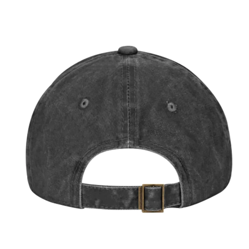Dachshund Heart Print Baseball Cap Dog Lover Distressed Washed Outdoor Casual Cap