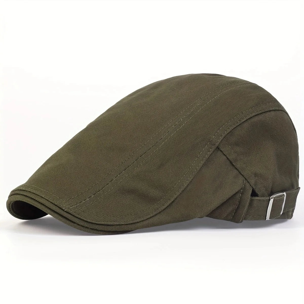 Forward Hat Solid Color Retro British Style Newspaper Hat