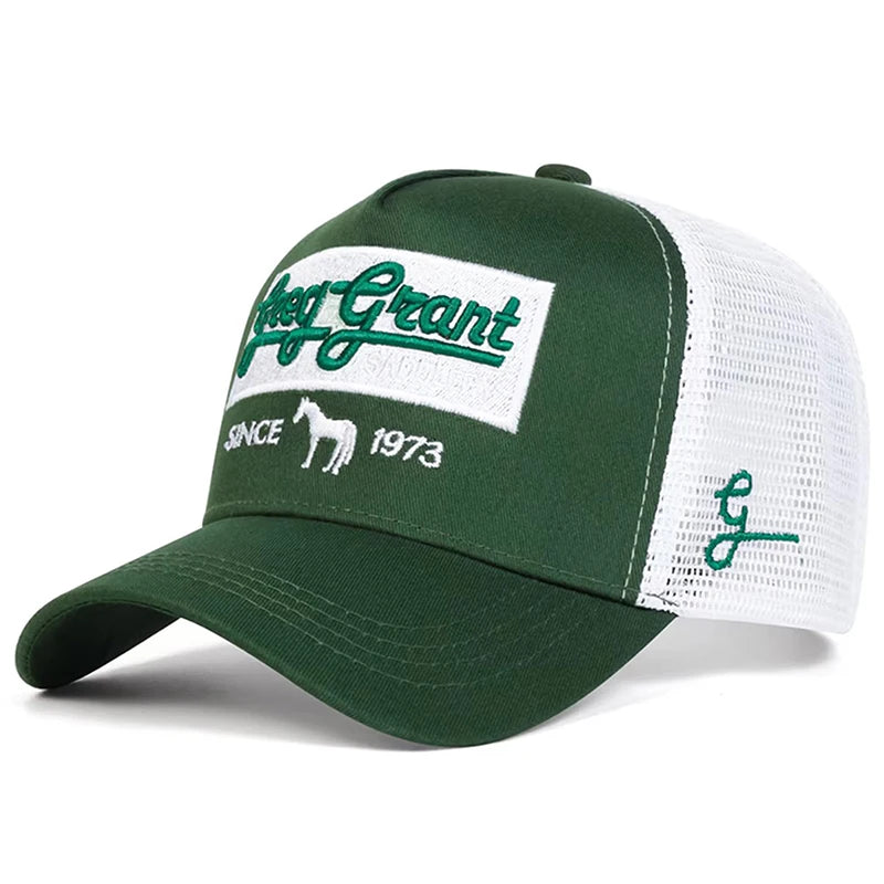 Baseball Hat Since 1937 Horse Embroidered Hip Hop Hat