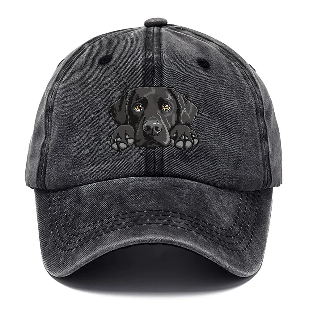 1pc Labrador Print Baseball Cap