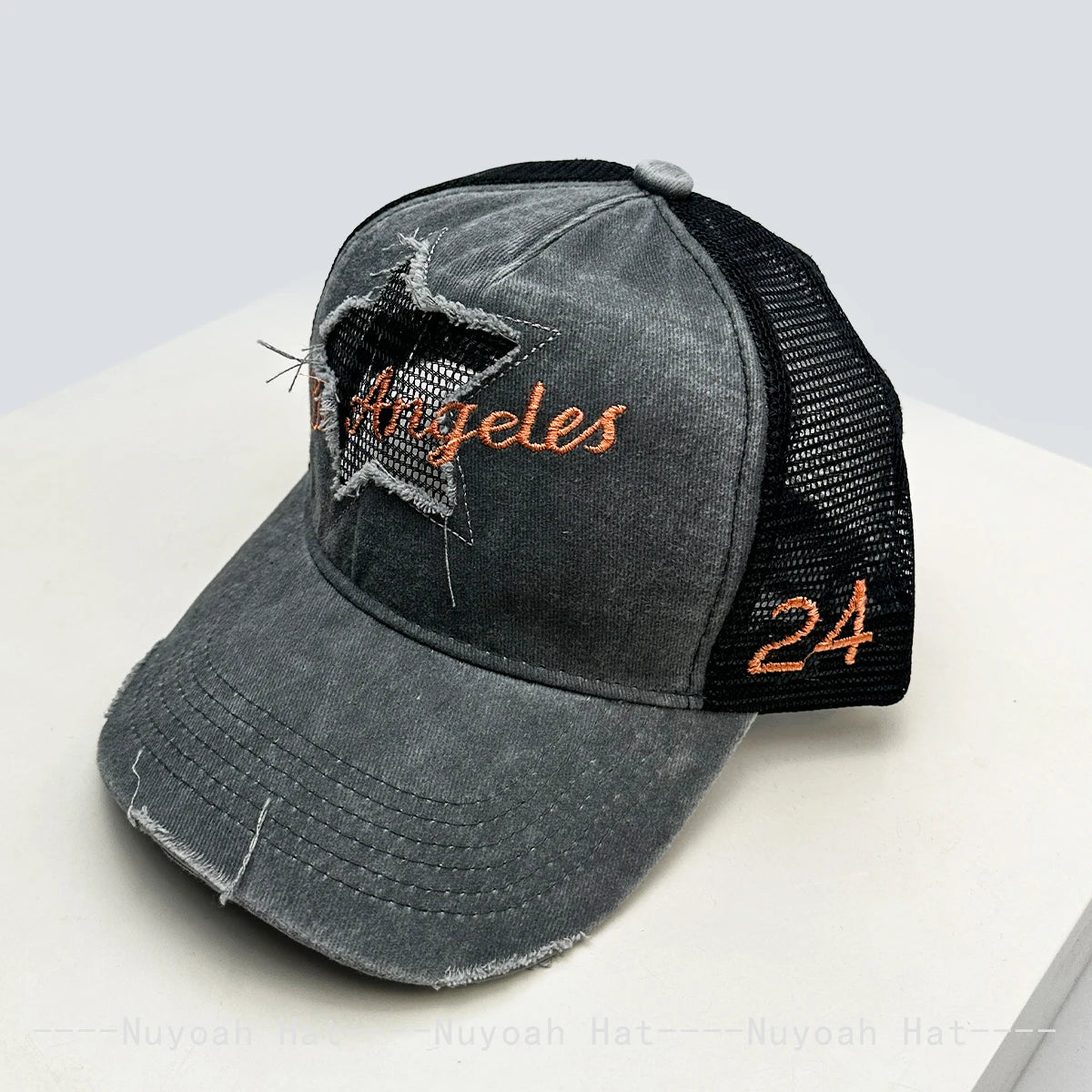 Street Star Embroidered Letters Baseball Hats