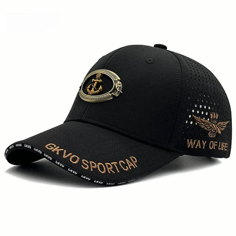Extra Wide Fit Men's Baseball Cap Summer