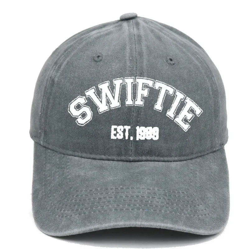 European and American Swiftie Embroidered Baseball Cap Summer