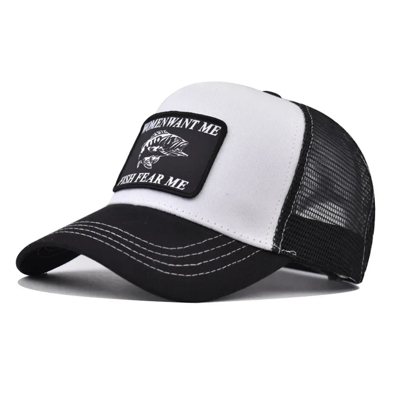 Summer Breathable Embroidery Baseball Caps Men Women