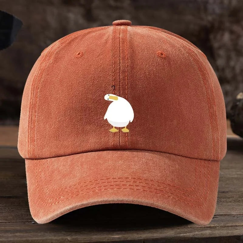 Cute Duck Print Baseball Cap