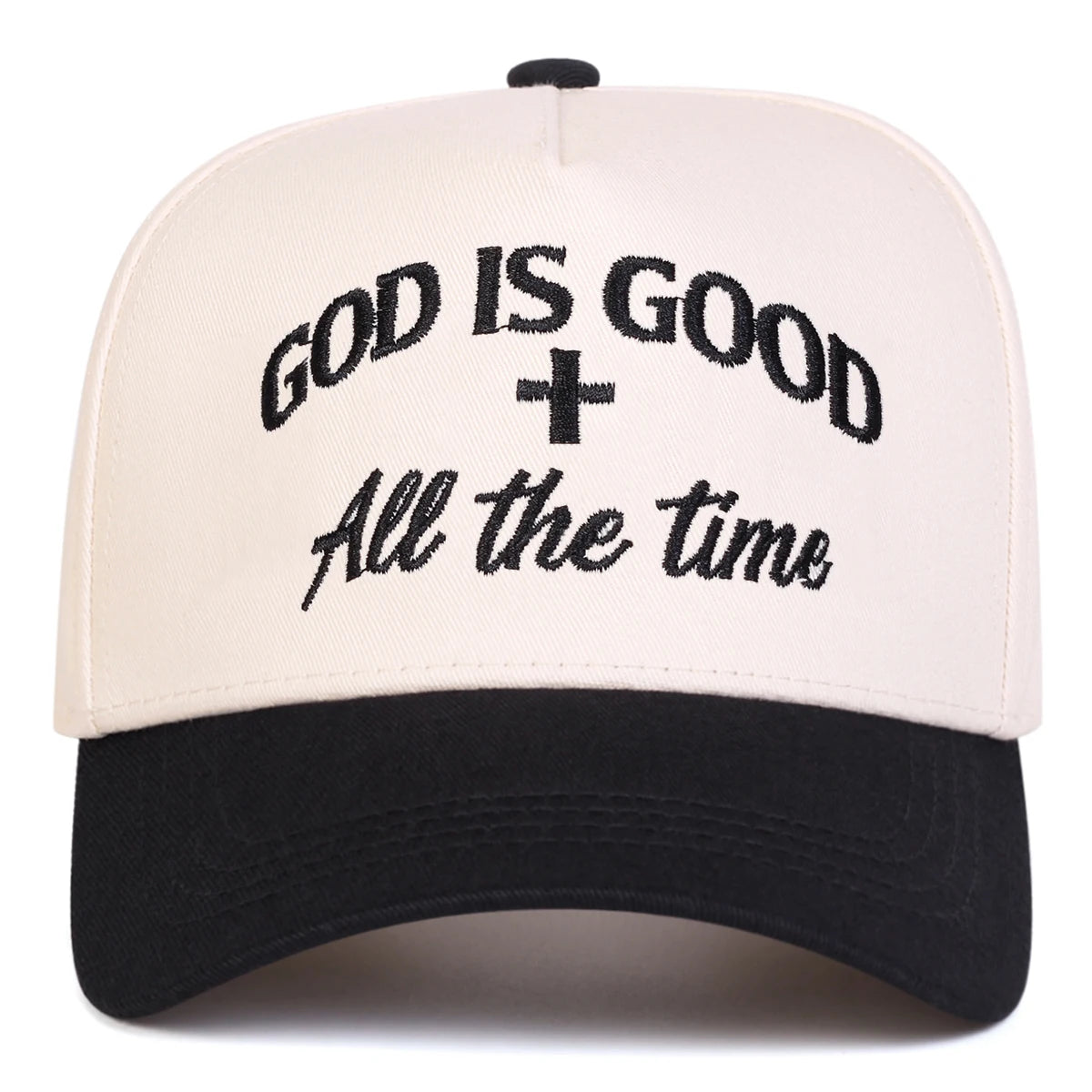 Unisex God Is Good Letter Embroidery Baseball Caps Spring Autumn Outdoor