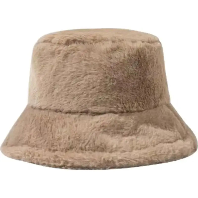 Women Girls Fuzzy Soft Warm Hat