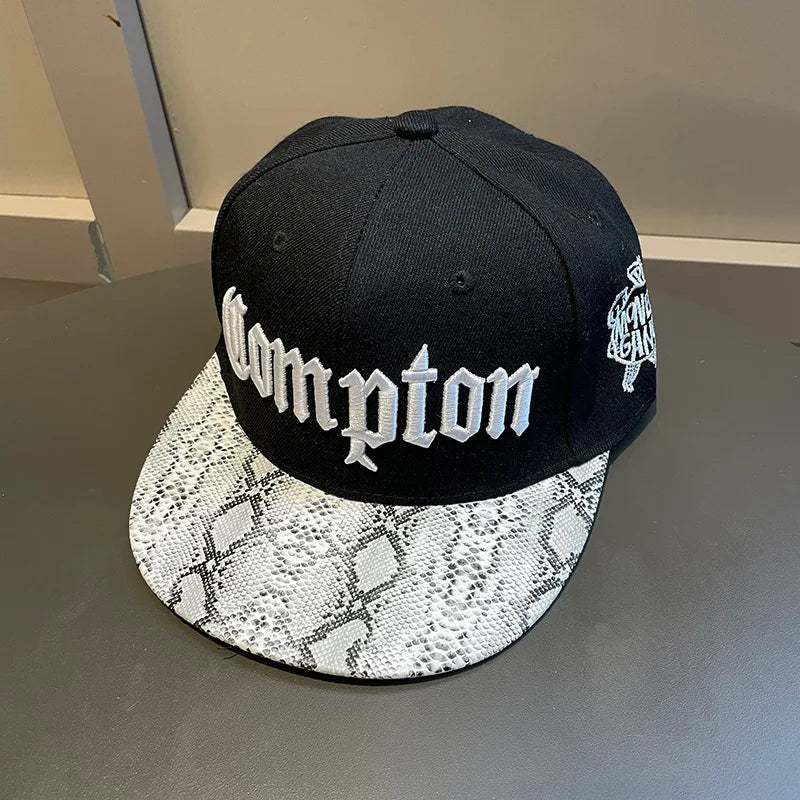 Wide Brim American Camouflage Hip Hop Hat Street Dance Board Hat Big Head Circumference Flat Edge Baseball Hat Women