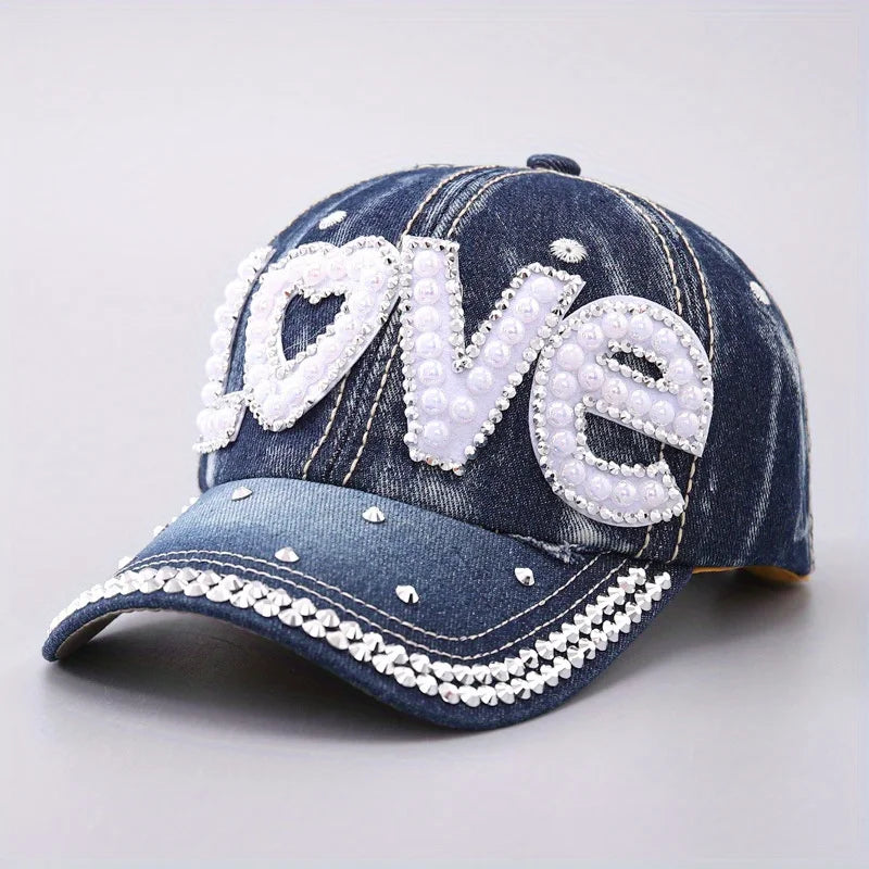 Fashionable Simple And Generous Denim Baseball Cap
