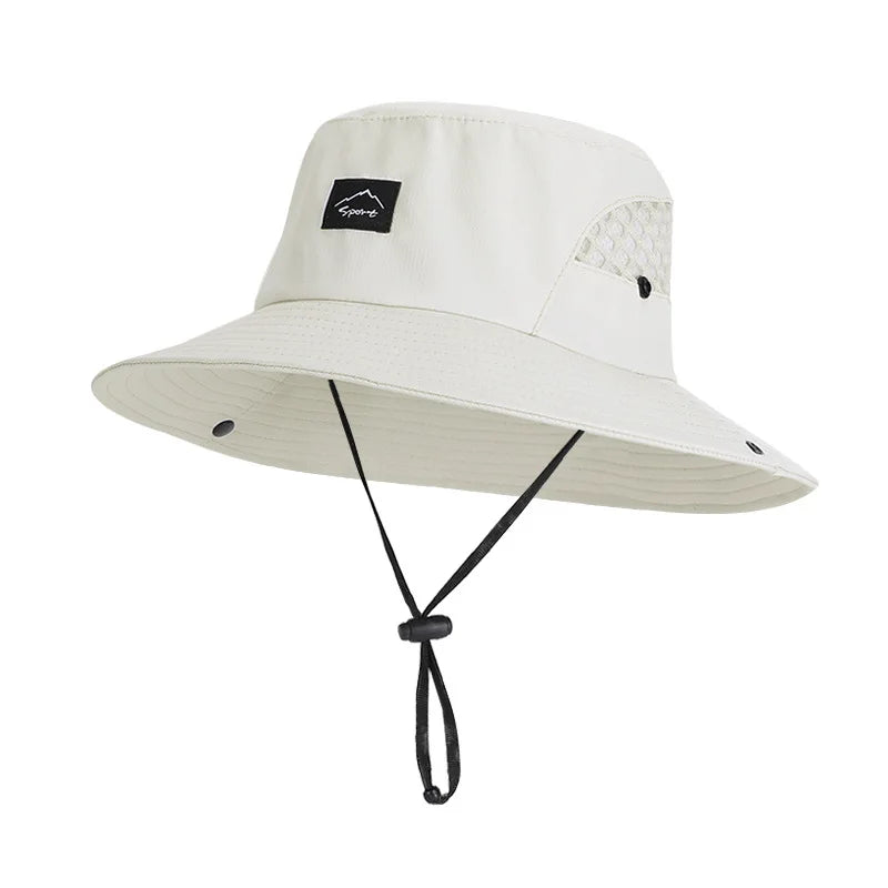 Men's Summer Bucket Hat Wide Brim Fisherman Caps