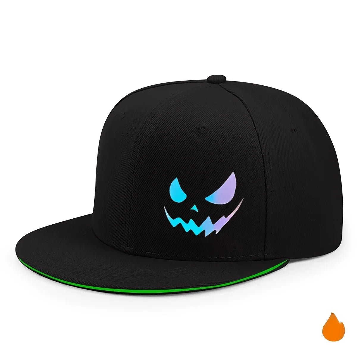Unisex Personality Ghost Expression Hip-hop Hats Outdoor Adjustable Hardtop Baseball Caps