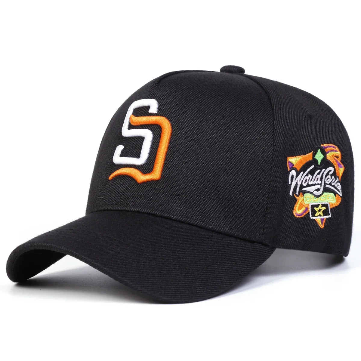 Unisex SD Letter Embroidery Baseball Caps Spring Autumn Sports Cap