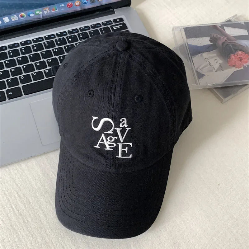 Unisex Letter Embroidery Baseball Caps