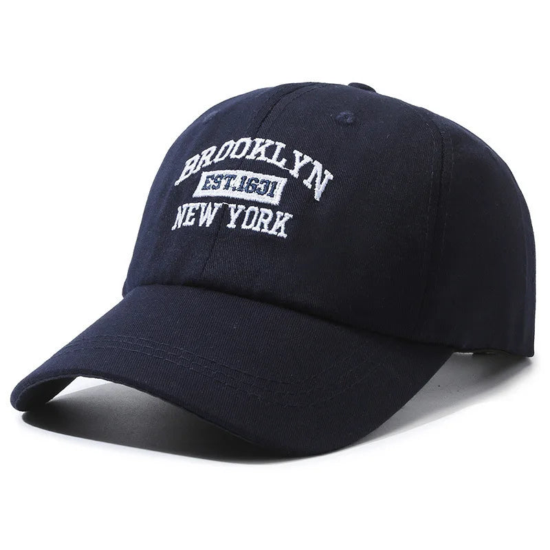 Letter Embroidered Baseball Cap for Women Spring Summer