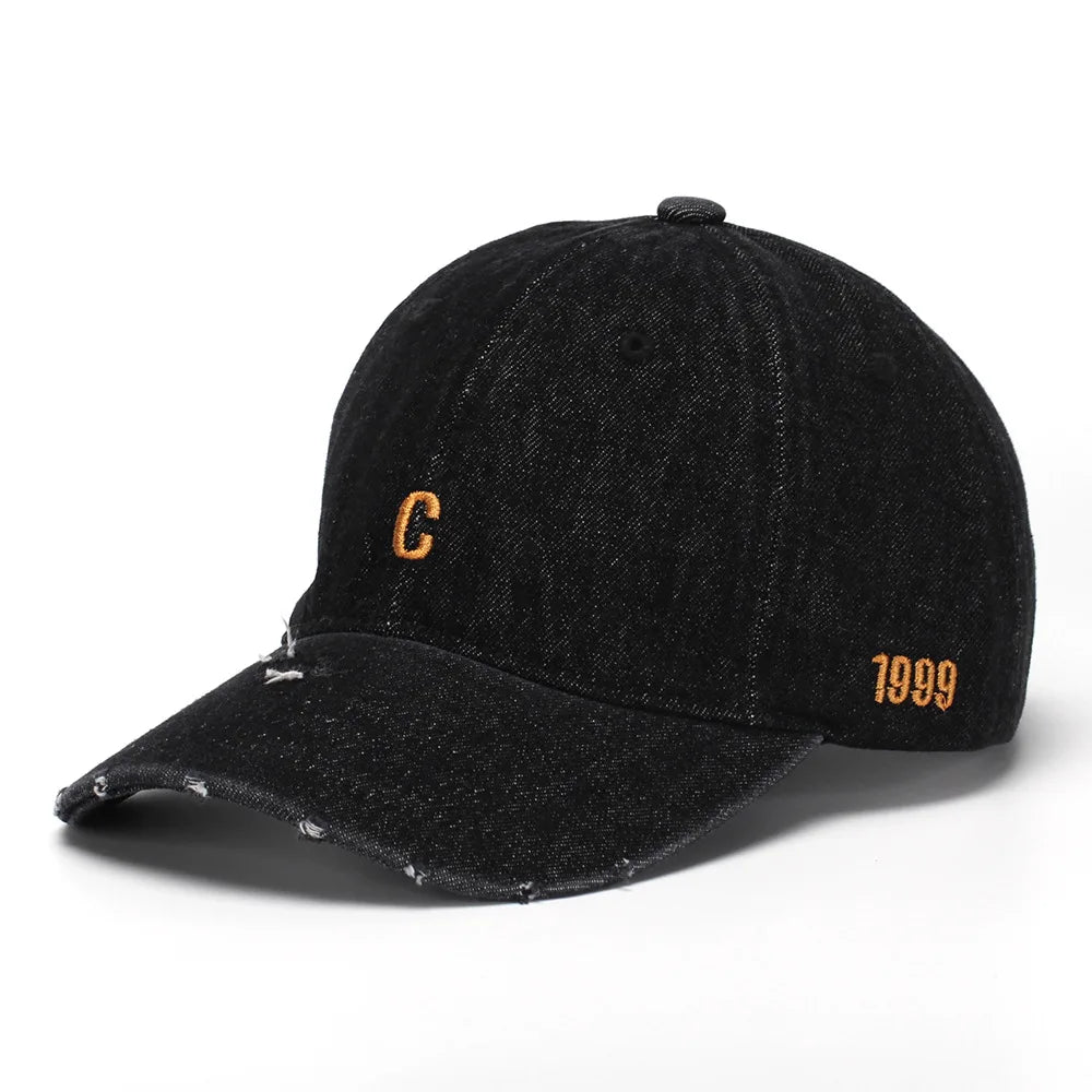 European and American Style Letter "C" Embroidered Baseball Cap