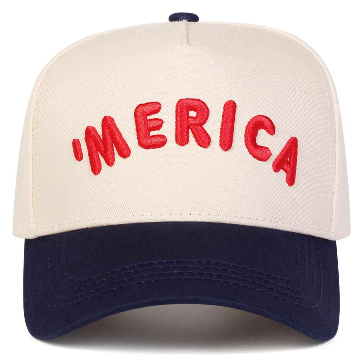 Unisex 'Merica Embroidery Baseball Caps Spring Autumn