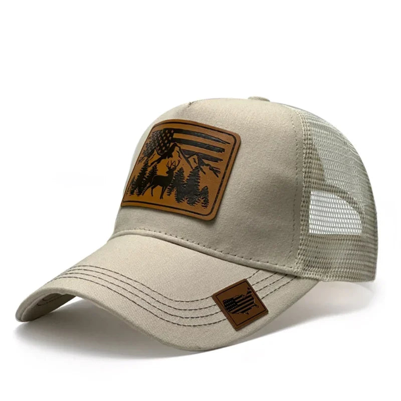 Fashion Leathers Baseball Caps Female Male Sport Visors Snapback Cap Sun Hat Designer Trucker Hat