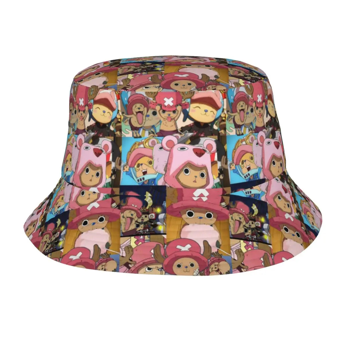Women Men Bucket Hat Cosplay Tony Tony Chopper Spring Picnic Headwear Outdoor Fishing Fisherman Caps