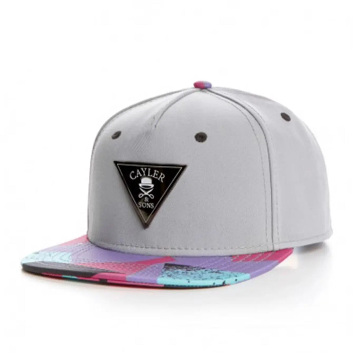 Fashion Hat PLATED Cap Woolen Red Checkered Iron Logo Adjustable Hat Flat Brimmed Hat Sun Hat