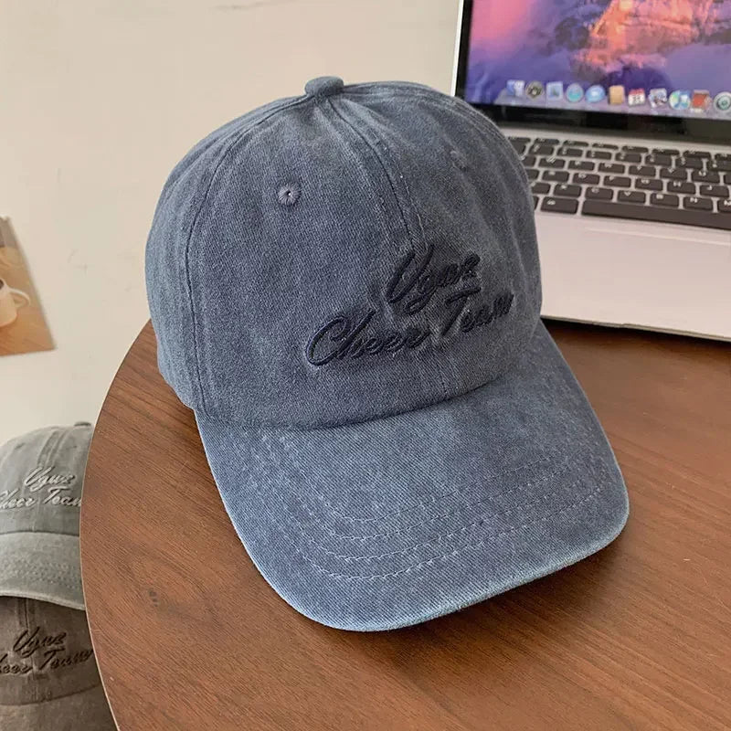 Retro Washed Cotton Baseball Caps