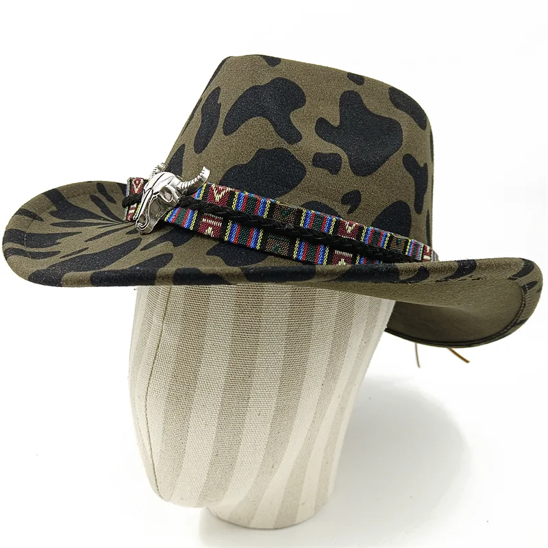 White Cowboy Hat New Jazz Top Cowboy Head Accessories Cowboy Hat