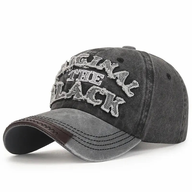 New Cotton Coated Outdoor Sports Wash Baseball Cap