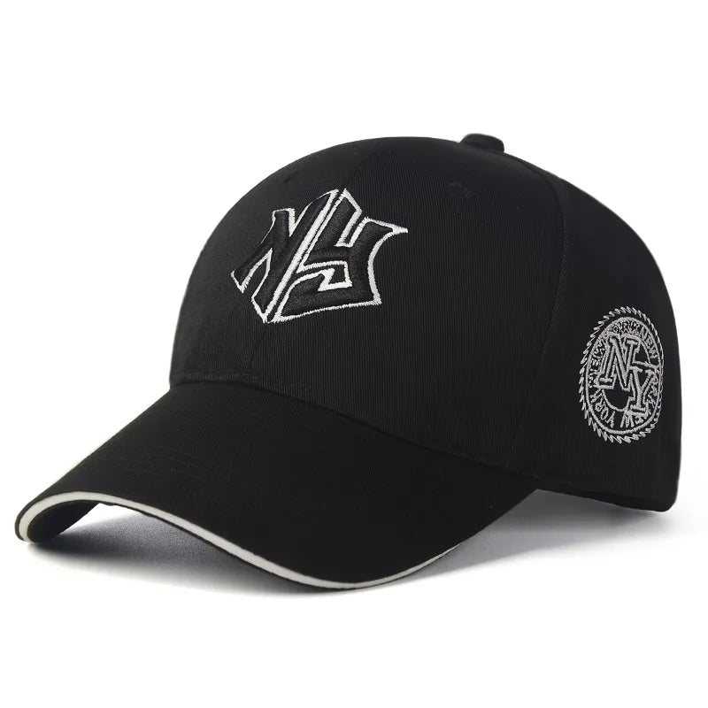 NY Logo Baseball Cap Adjustable Snapback Hat