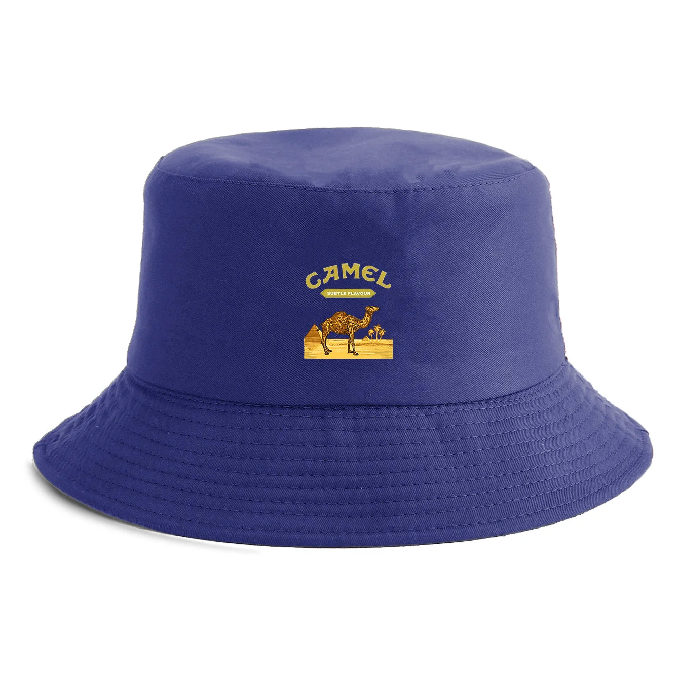 Reversible Camel Desert Print Bucket Hat