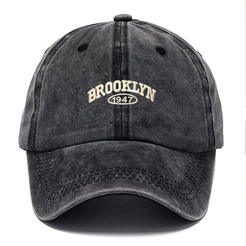 Dad Cap Retro Letter Embroidery Streetwear Outdoor