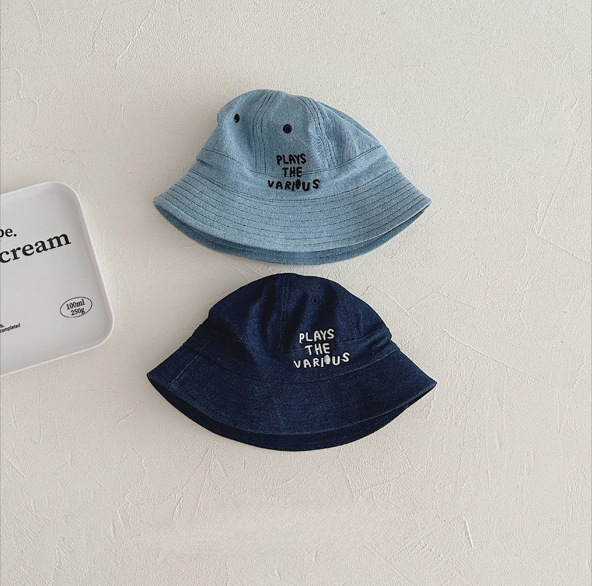 2026 Casual Style Unisex Kids Denim Bucket Hat