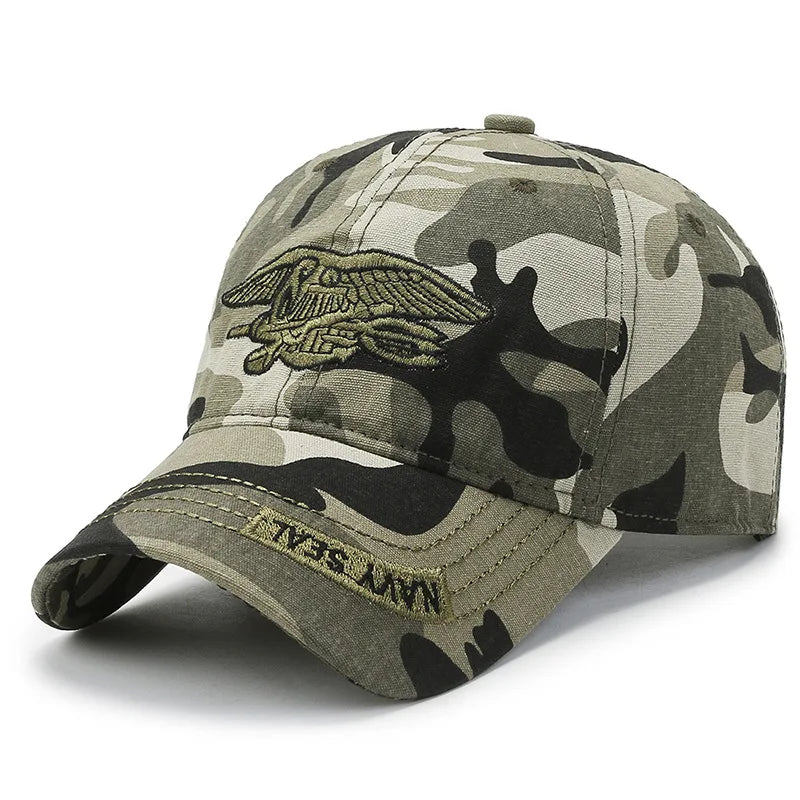 Outdoor Spring Autumn Camouflage Baseball Cap