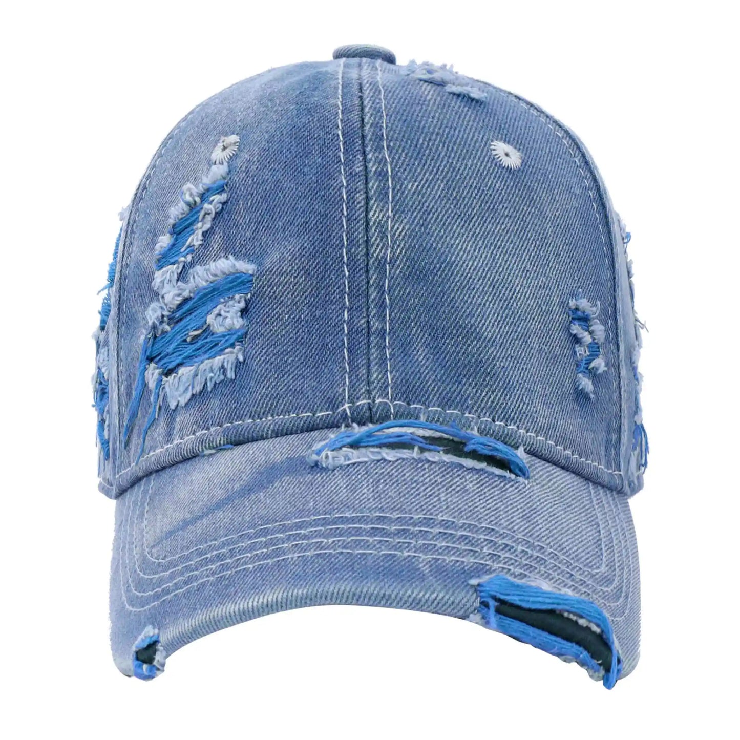 Retro Color Denim Baseball Cap