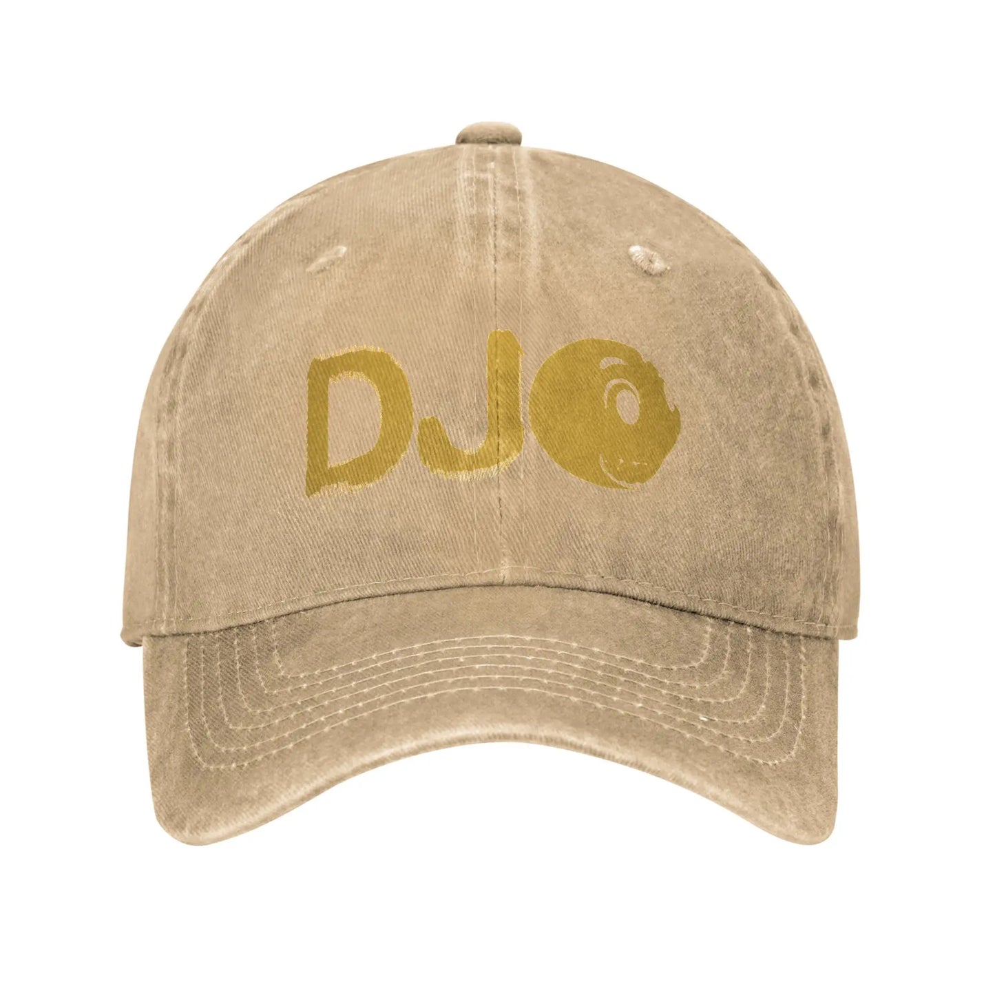 Summer Djo Music Baseball Cap Sun Breathable Custom Logo Washed Hip Hop Hats