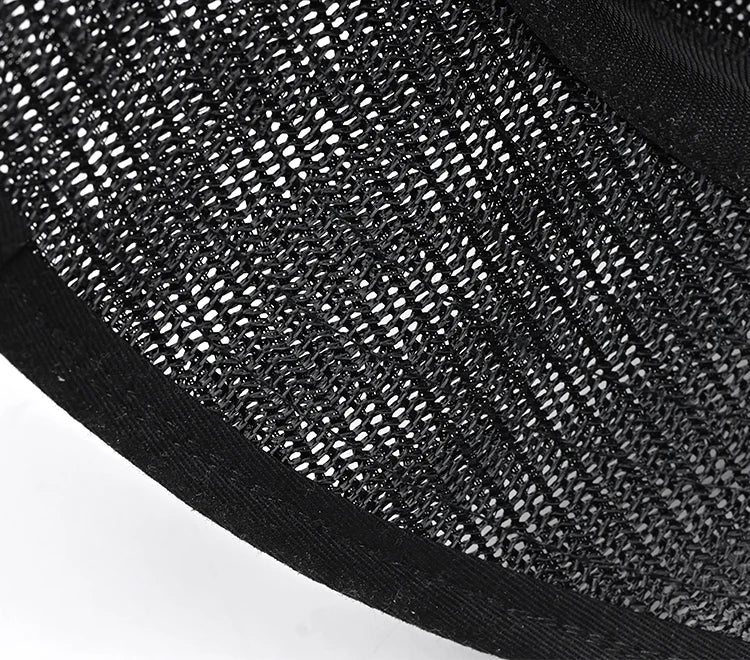 Summer Full Mesh Fisherman Hat Men's Sun Protection And Sunshade Hat