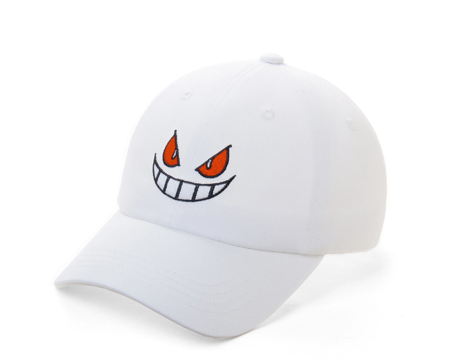 Unisex Cartoon Eyes Embroidery Baseball Caps Outdoor Spring and Autumn