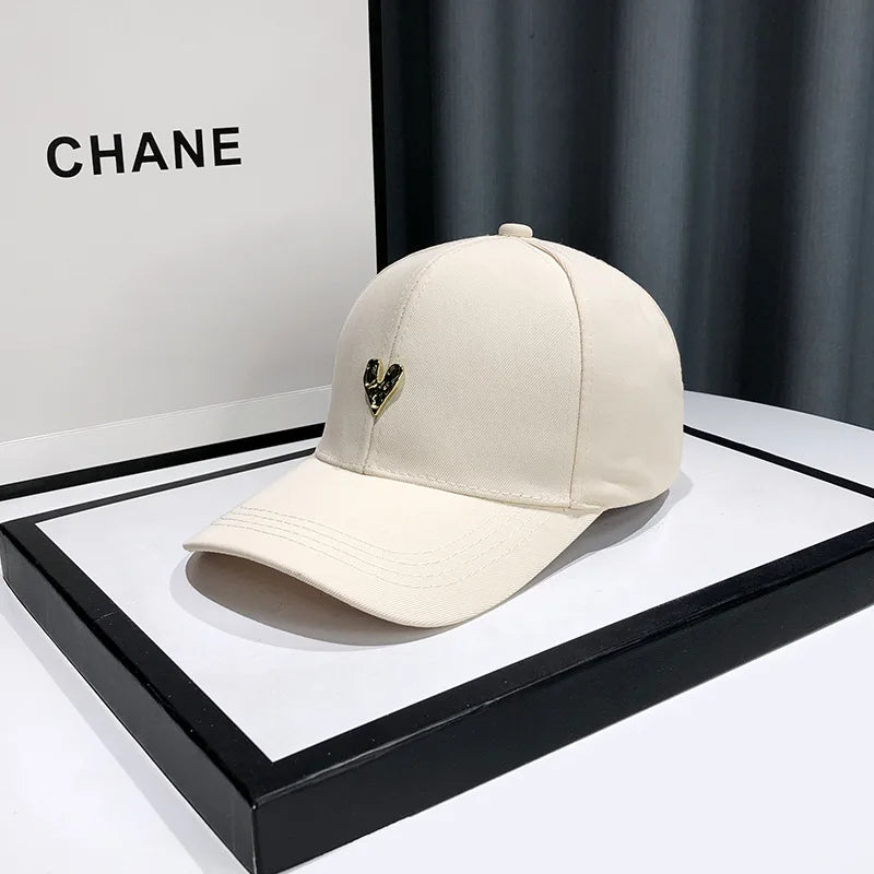 Unisex Love Embroidery Baseball Caps Spring Autumn
