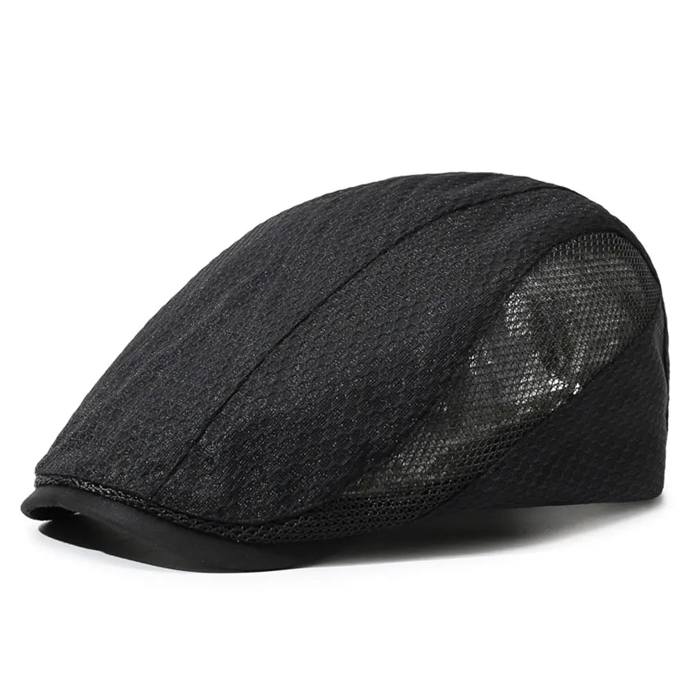 Summer Mesh Breathable Newsboy Caps