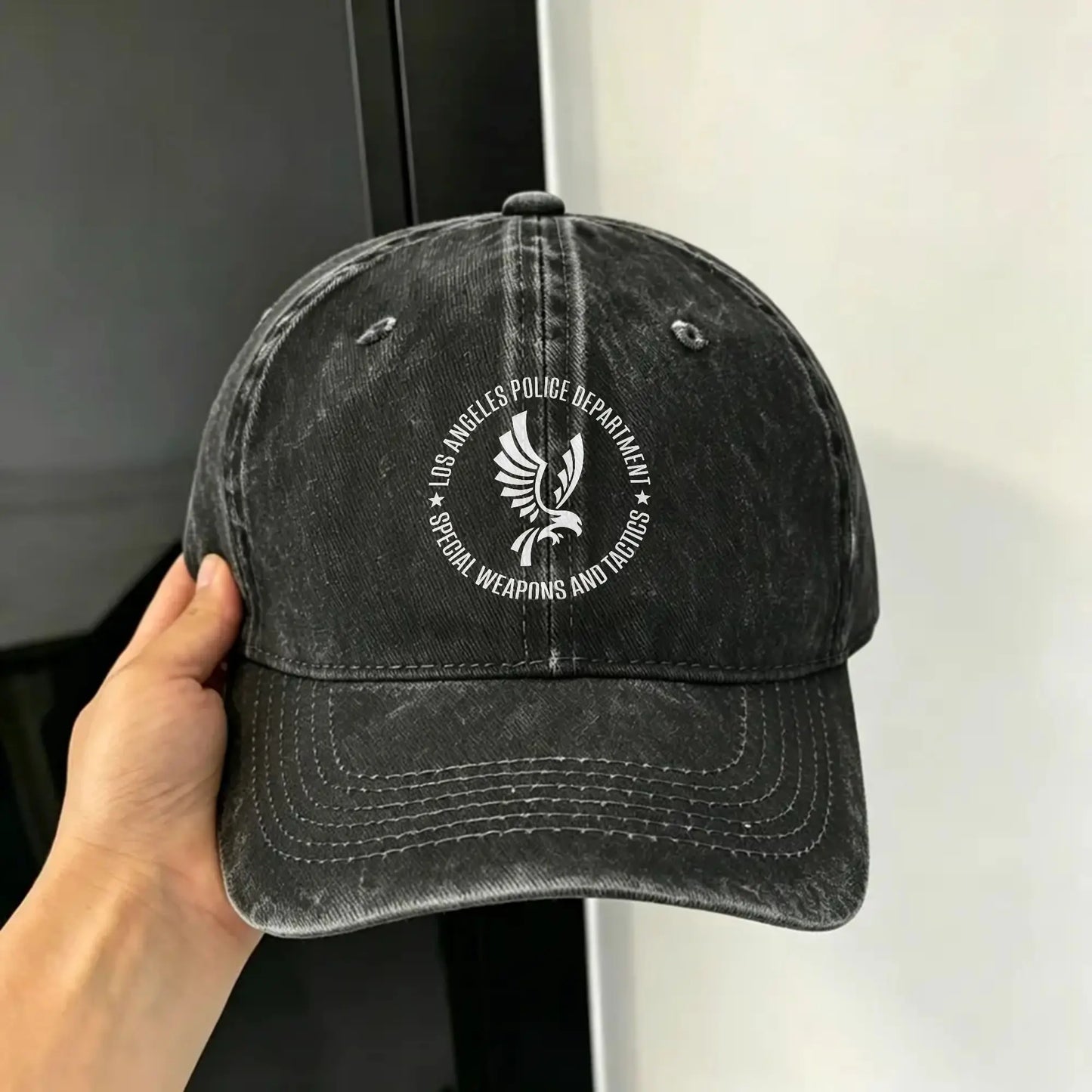 Baseball Cap Los Angeles Police Sưat Lapd Summer